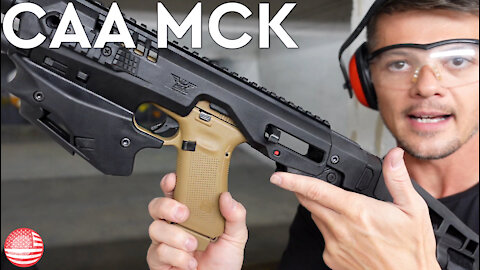 CAA MCK Glock Review (AWESOME Glock Conversion Kit)