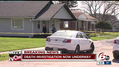 Death investigation after body found inside home Indy's southeast side