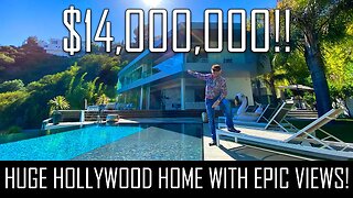 HUGE HOLLYWOOD HOME ABOVE SUNSET STRIP!(EPIC VIEW)