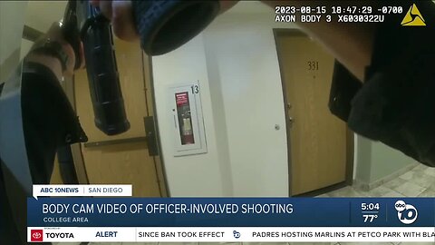 Body cam video of officer-involved shooting