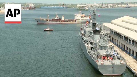 Three Russian warships depart port of Havana after brief visit to Cuba