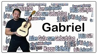 Happy Birthday Gabriel - Happy Birthday to You Gabriel #shorts