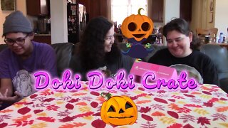 Doki Doki Crate Halloween October Unboxing 2022 🎃