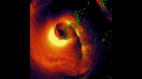 Breaking: "Double Bomb Cyclone" Hits Ireland, & UK Massive Power Outages"