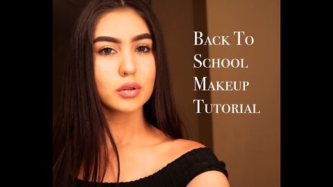 Back To School Makeup Tutorial 2022! - High School