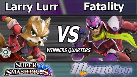 MSF|Larry Lurr (Fox) vs. YP|Fatality (C. Falcon) - Wii U Winners Quarters - Momocon 2017