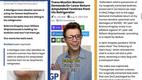 Victor Reacts: Michigan Transgender “Woman” Sues Ex-Boyfriend Over Amputated Testicles