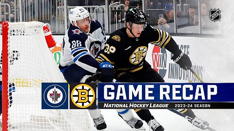 Recap: WPG @ BOS 1.22.24