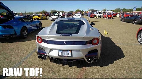 I Found My NEW Dream Ferrari! The 1of1 F12 TDF Without a Paint Job!