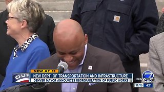 Denver Mayor Michael Hancock proposes creating new department of transportation and infrastructure
