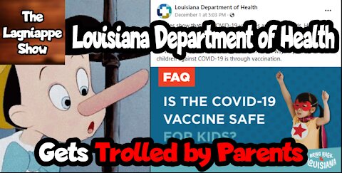 Louisiana Department of Health Gets Trolled by Parents