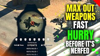 The FASTEST way to level up weapons!!! (No glitch) | MW2 xp method