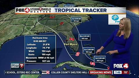 Hurricane Irma -- 8am Friday update