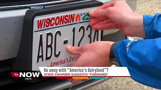 No more 'America's Dairyland' on Wisconsin license plates?