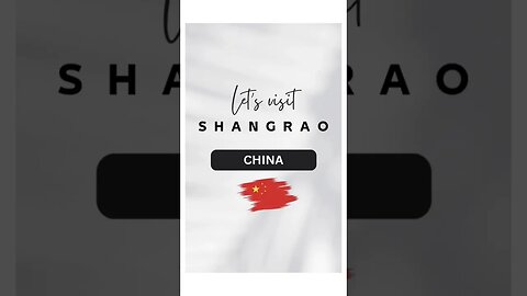Travel to Shangrao ♥️ #shorts #shortsvideo #travel #china