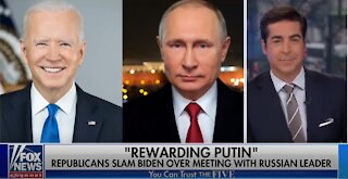 The Five' call out media hypocrisy over Biden-Putin meeting-1709