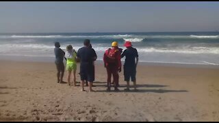 SOUTH AFRICA - Durban - Tourist drowns at beach (Videos) (hhc)