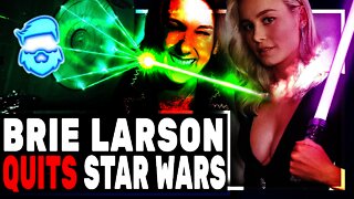 Brie Larson QUITS Her New Star Wars Show On Disney Plus Show Because Of Kathleen Kennedy?!