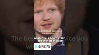 Ed Sheeran gives the best advice on creating music and writing songs. #shorts #edsheeran #musician