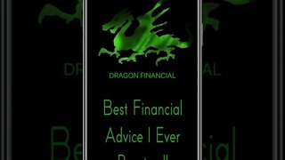 The Best Financial Advice I Ever Heard