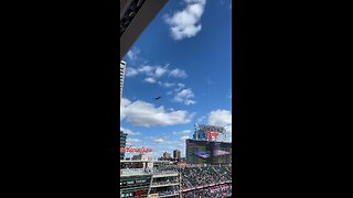 Minnesota Twins Home Opener Fly over 🇺🇸