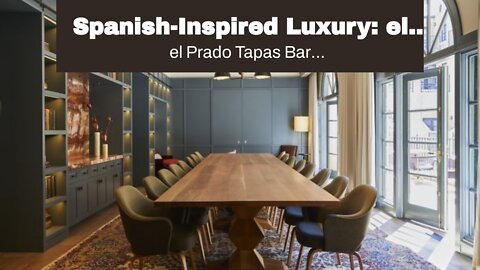 Spanish-Inspired Luxury: el Prado Hotel, Palo Alto