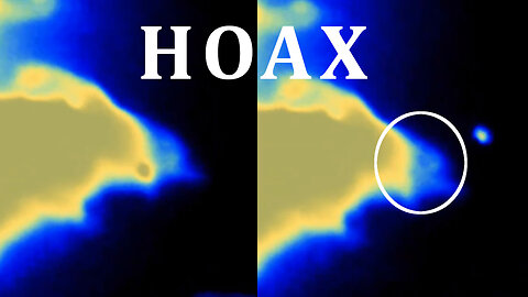 MH370 Teleportation Video Fakery: UFO Orb Hole in Cloud HOAX