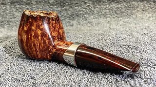 LCS Briars pipe 697 silver dart apple
