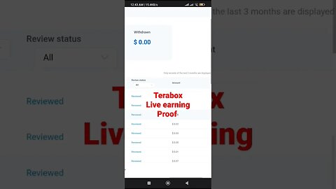 terabox live earning proof #shorts #ytshorts #viral #trending #terabox