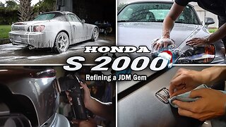 Honda S2000 | 40+ Hours with a JDM Gem | Paint Correction & Coating | 48k Miles, Nearing Perfection