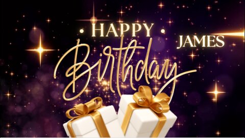 Happy Birthday James-Happy Birthday to You - Happy Birthday with Song and Names