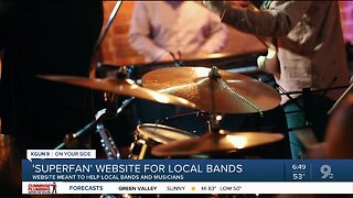 Tucson band 'superfan' creates website to help local performers