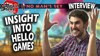 Sean Murray Gives Insight Into Hello Games - My Favourite Interview To Date - Captain Steve NMS