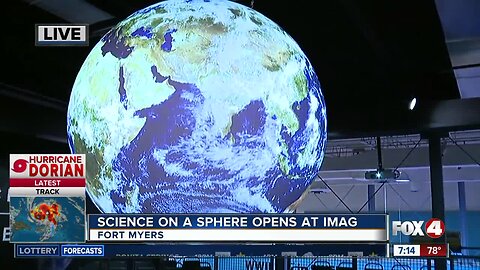 Science on a Sphere to open at IMAG History and Science Center - 7am live report