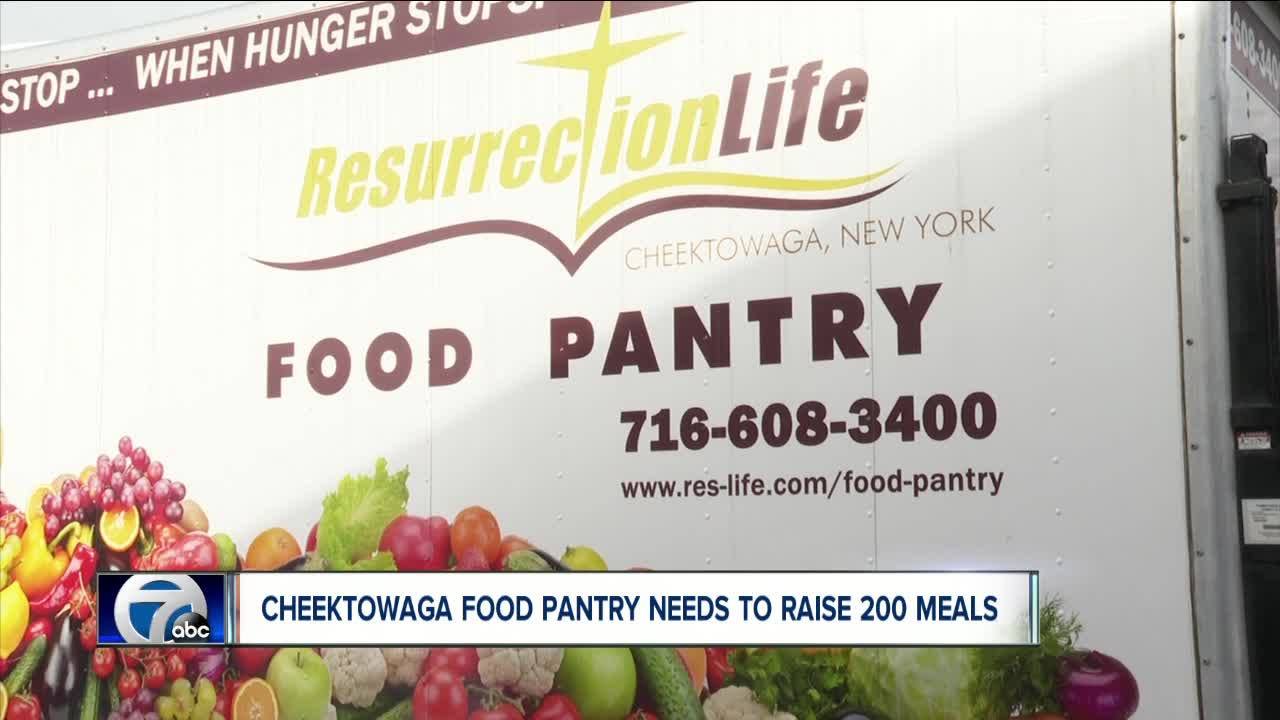 Food pantry 200 meals short to feed Cheektowaga families in need