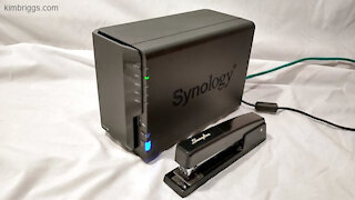 Synology DS220+ NAS Initial Setup Overview