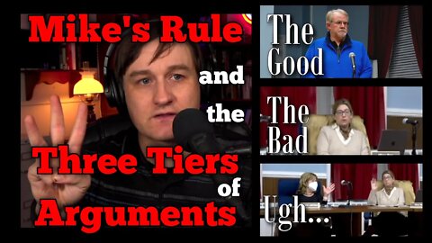 Mike's Rule and the Three Tiers of Argumentation