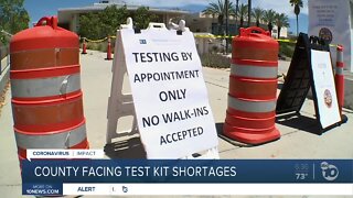 Covid-19 testing shortage in San Diego county