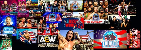 AEW Fight Forever : Memorial Day/Tribute To The Troops 🇺🇸🪖🎖🕴🏻🤼‍♂️🤼‍♀️ (PS5🎮)
