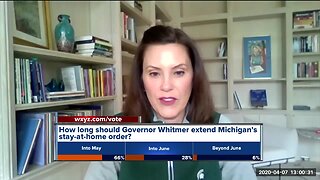 Governor Whitmer still deciding on extending stay-at-home order