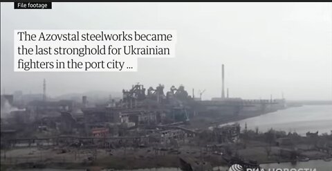 100 people evacuated from besieged Mariupol steelworks