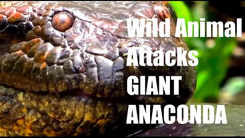 GIANT ANACONDA Biggest Python Snake Kills and Swallows Deer