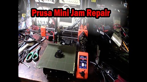 Prusa Mini+ Filament Jam under extrusion troubleshooting repair Mini Jamming
