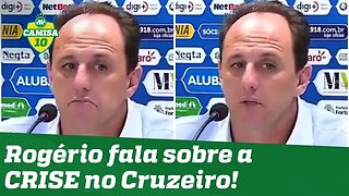 "Eu teria feito acontecer!" OLHA o que Rogério Ceni falou sobre a CRISE no Cruzeiro!