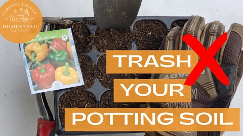 5 Reasons Not to Use Potting Soil (and a Better Alternative) 🌱🍅🥕🌱