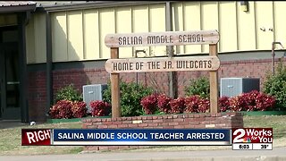 Salina Middle School Teacher Arrested