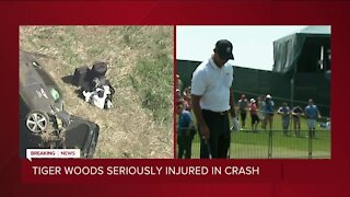 Tiger Woods seriously injured in crash