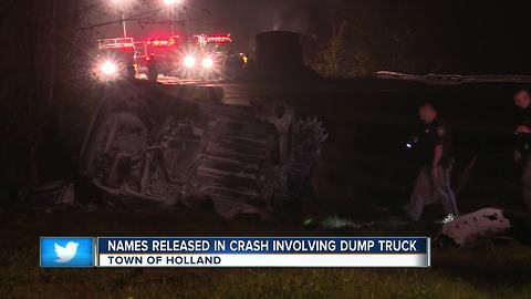 Police release names in fatal crash near Town of Holland