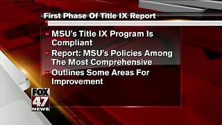 Independent review finds Michigan State Title IX policy compliant
