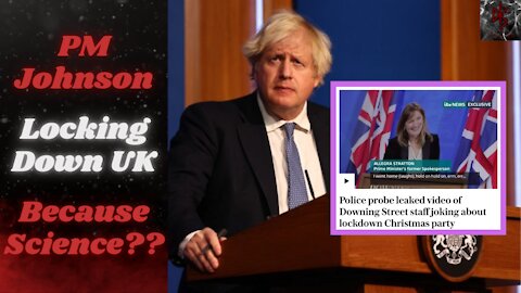 Boris Johnson Locking Down the U.K. For the Second Consecutive Christmas, Despite his Own Party!